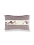 Scalamandre Greek Key 14 X 22 - Antique Heather Decorative Pillow