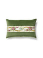 Scalamandre Reine / Linley 14 X 22 - Multi Bloom / Seamist Decorative Pillow