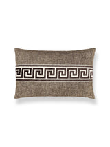Scalamandre Greek Key 14 X 22 - Umber Decorative Pillow