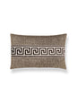 Scalamandre Greek Key 14 X 22 - Umber Decorative Pillow