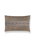 Scalamandre Greek Key 14 X 22 - Umber Decorative Pillow