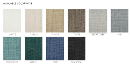 Scalamandre Glow Aqua Blue Solid 100% Linen Heavy Duty Light Blue -By The Yard - MSRP USD 338/y