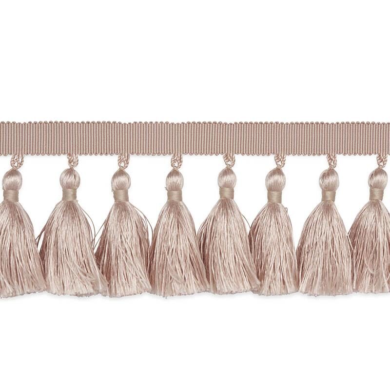 Schumacher Trim Schumacher Valentin Silk Tessel in Blush Pink MSRP USD 276/y