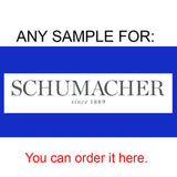 Any Sample for SCHUMACHER