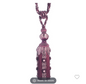 AMETHYSTE Colorway Samuel and Sons Palais Silk Tieback With Jasmines Silk Cotton Wood - MSRP USD 1300 Each - Special Order