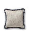 Scalamandre Sweater 22 X 22 - Greige Decorative Pillow