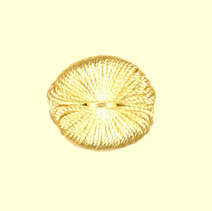 Scalamandre 100% Silk Lafayette Tuft 12 Pieces! T3183-017 Medium Yellow