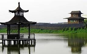 BY Yard Brunschwig &amp; Fils Charlotte Moss "Ting" Silk Taffeta Black White Pavilion Print