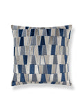 Scalamandre Facets 22 X 22 - Sapphire Decorative Pillow