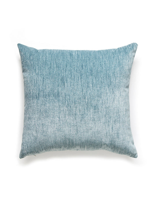 Scalamandre Supreme Velvet 22 X 22 - Moon Mist Decorative Pillow