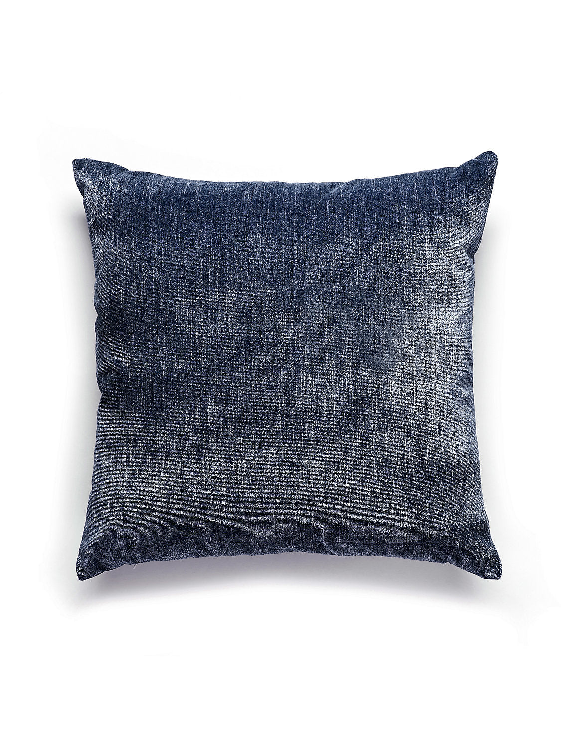 Scalamandre Supreme Velvet 22 X 22 - Insignia Blue Decorative Pillow