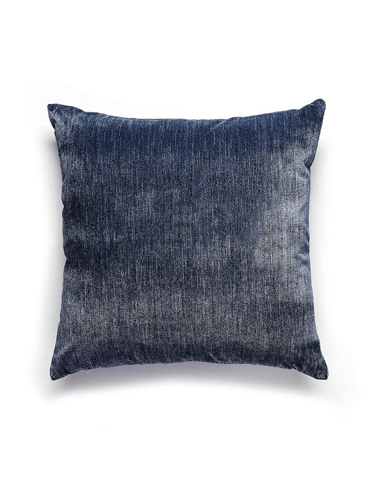Scalamandre Supreme Velvet 22 X 22 - Insignia Blue Decorative Pillow