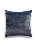 Scalamandre Supreme Velvet 22 X 22 - Insignia Blue Decorative Pillow