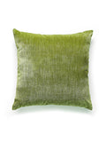 Scalamandre Supreme Velvet 22 X 22 - Lime Decorative Pillow