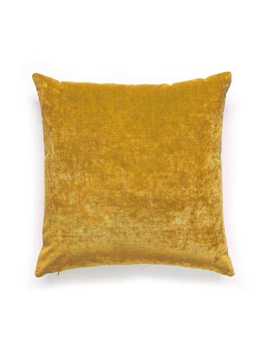 Scalamandre Supreme Velvet 22 X 22 - Olivenite Decorative Pillow