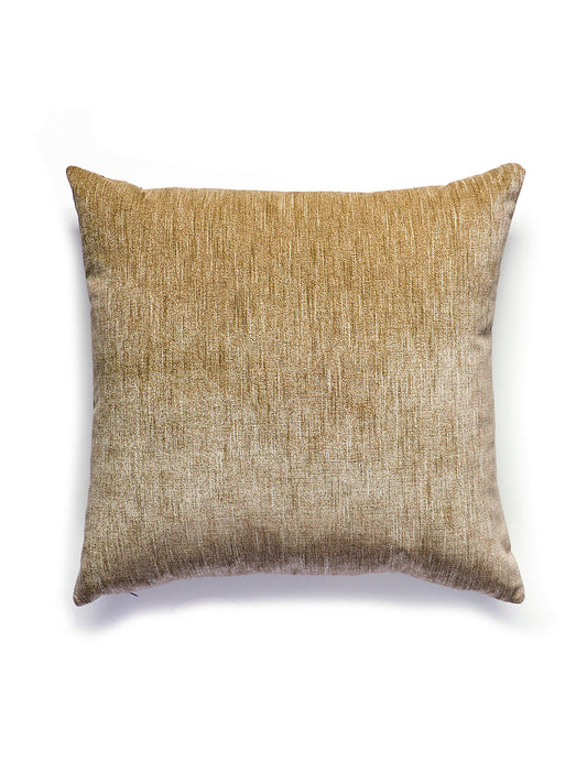 Scalamandre Supreme Velvet 22 X 22 - Moss Gray Decorative Pillow