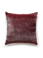 Scalamandre Supreme Velvet 22 X 22 - Dahlia Mauve Decorative Pillow