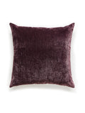 Scalamandre Supreme Velvet 22 X 22 - Plum Perfect Decorative Pillow
