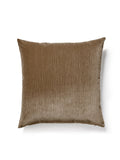 Scalamandre Strie Velvet 22 X 22 - Sable Decorative Pillow