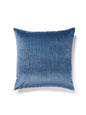 Scalamandre Strie Velvet 22 X 22 - Midnight Decorative Pillow