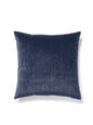 Scalamandre Strie Velvet 22 X 22 - Ink Decorative Pillow