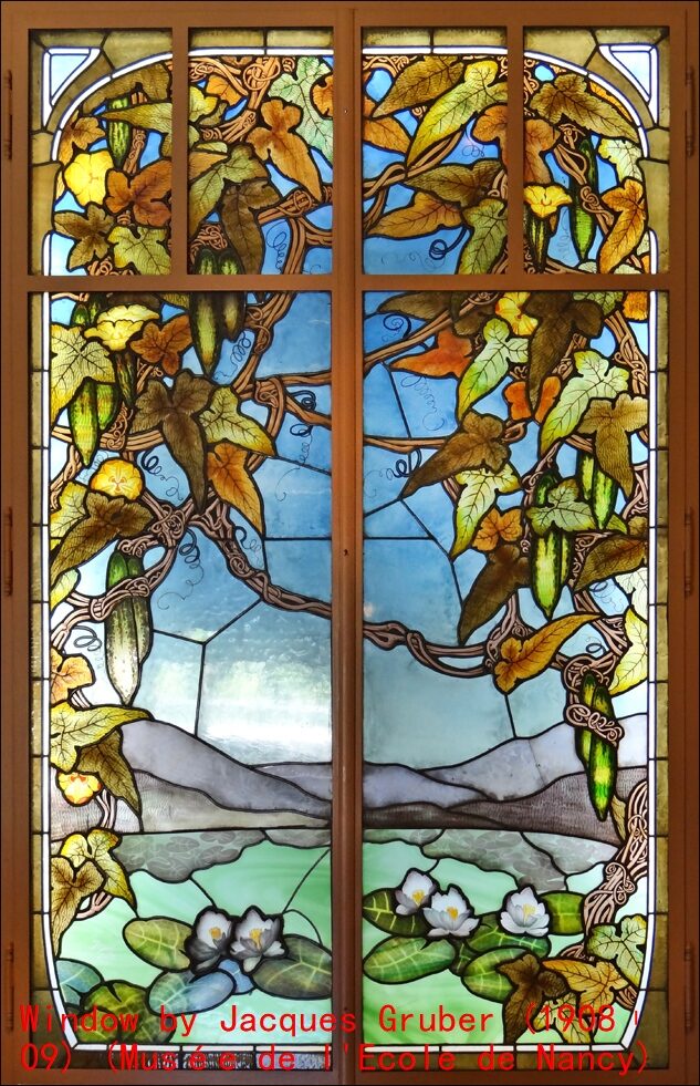 High End Art Nouveau100% Silk Lampas Botanical Silhouette Rectangles "spring" Gold Blue Green