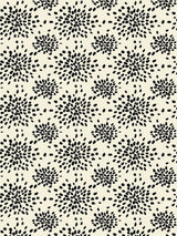 Hinson Fireworks Black on Off-White Wallcovering