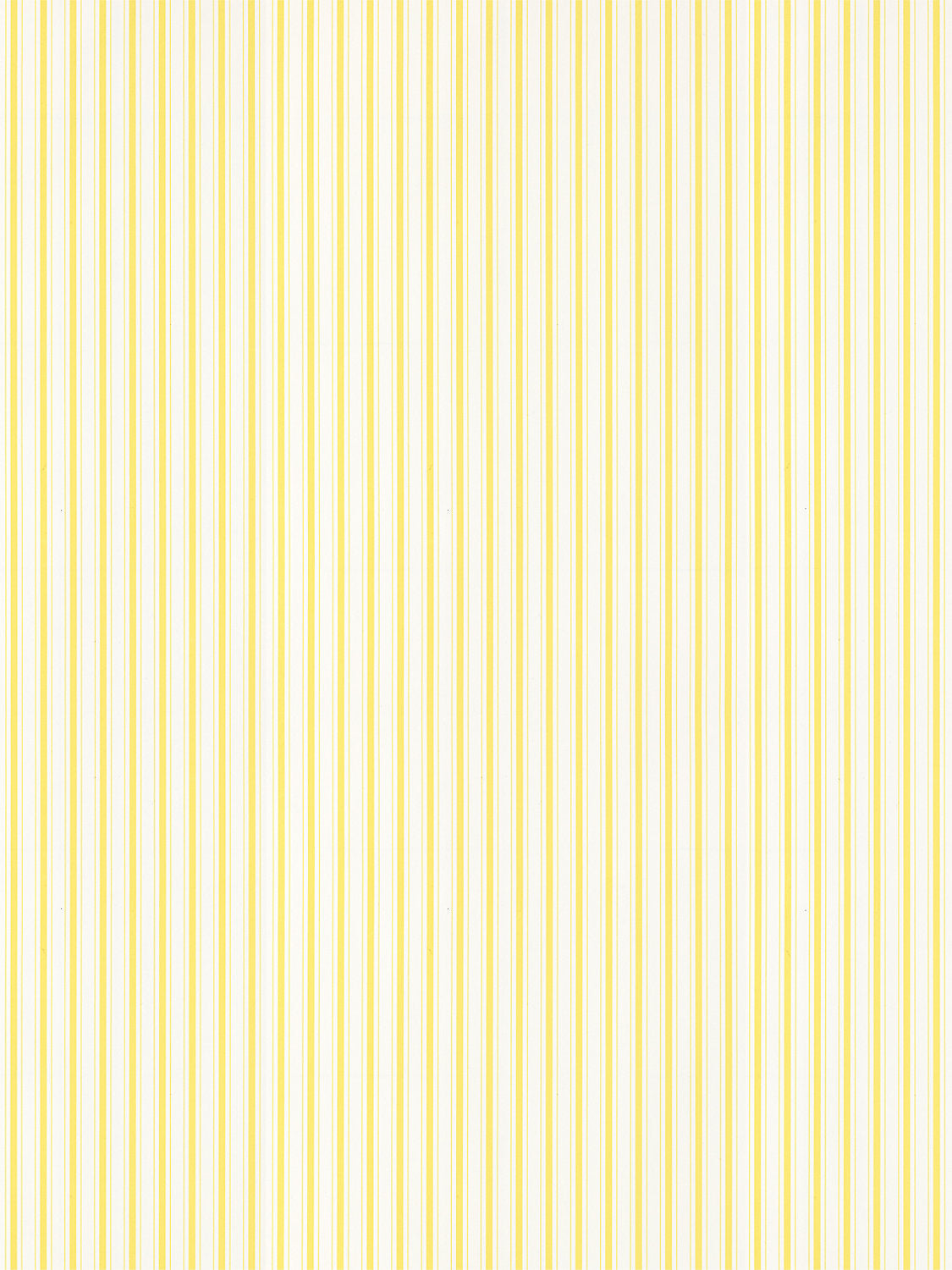 Scalamandre Johnson Stripe Lemon Wallcovering