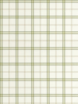 Hinson Ezra Plaid Olive Wallcovering