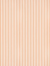 Scalamandre Johnson Stripe Tangerine Wallcovering