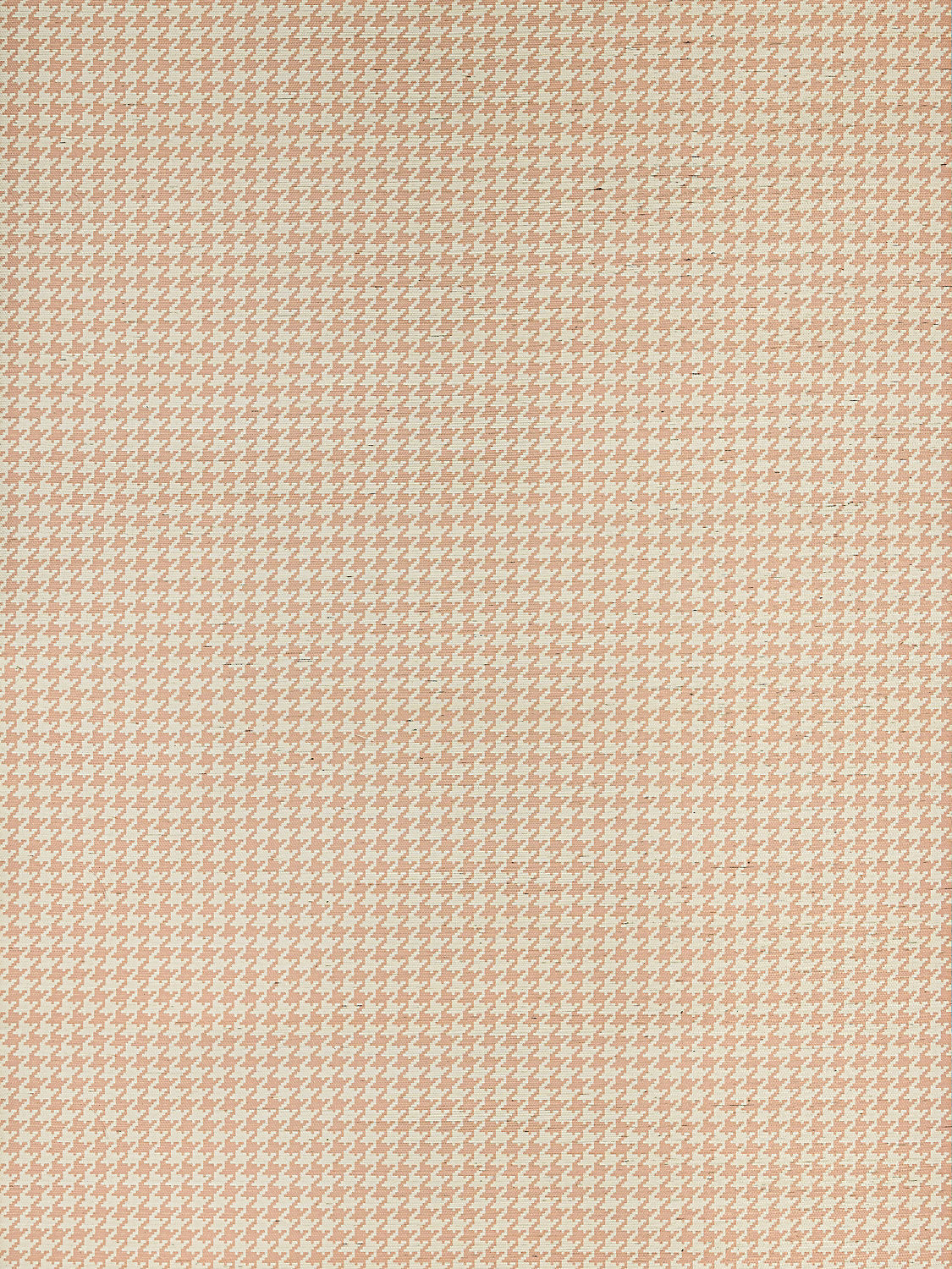 Hinson Houndstooth Sisal Peach Wallcovering