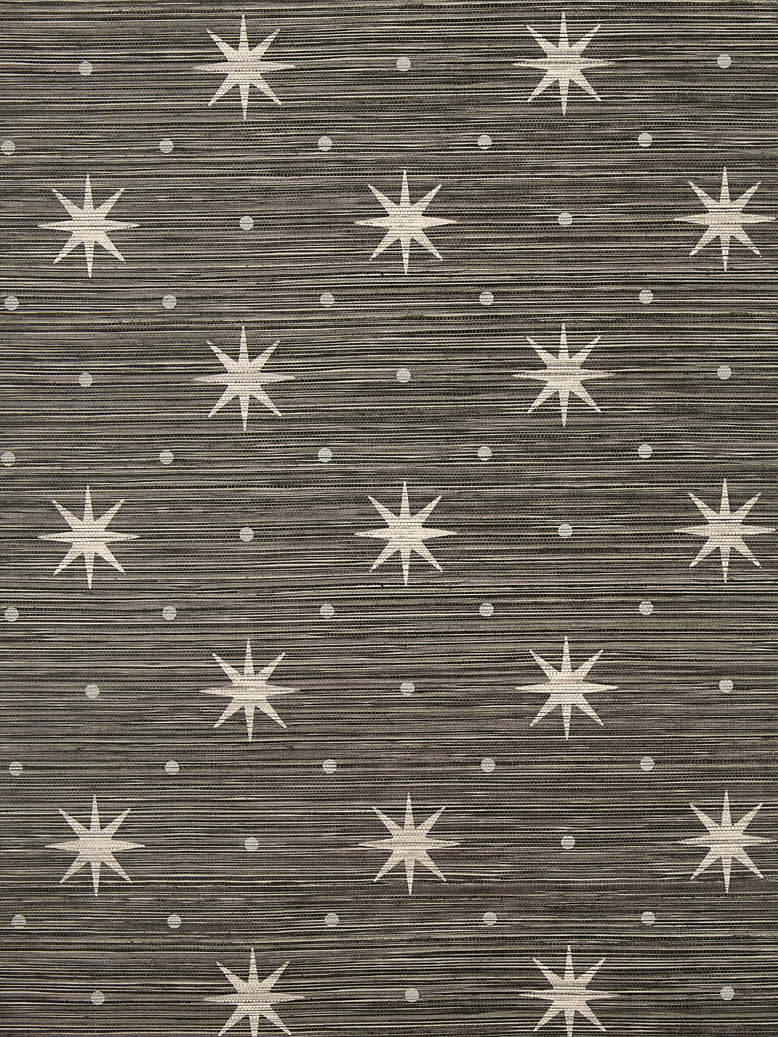 Hinson Big Trixie Black Wallcovering