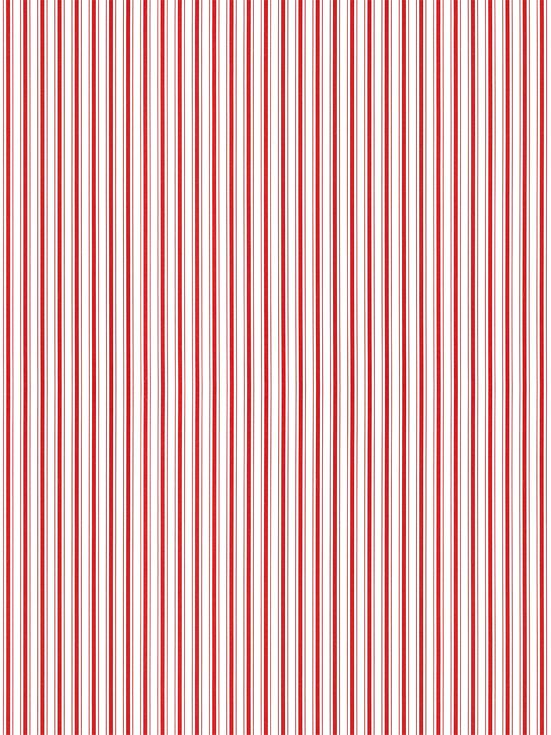 Scalamandre Johnson Stripe Peppermint Wallcovering