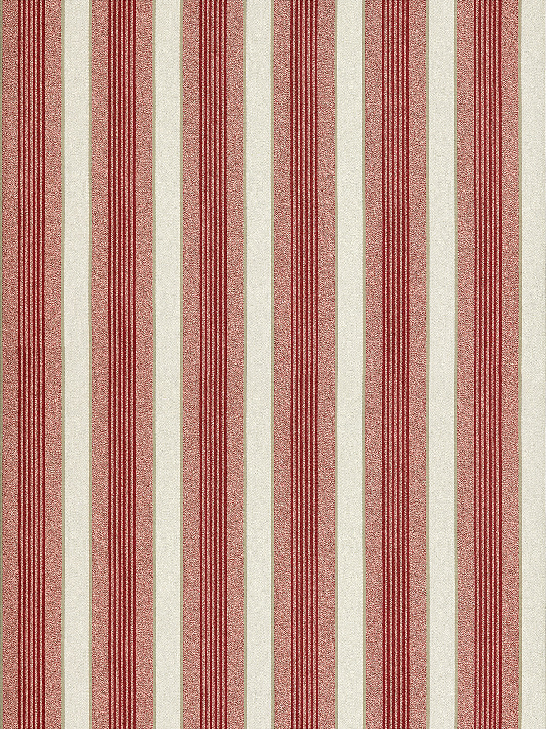 Hinson Arlo Stripe Cherry Wallcovering