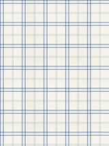 Hinson Ezra Plaid Blue Jay Wallcovering
