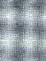Scalamandre Houndstooth Sisal Cobalt Wallcovering