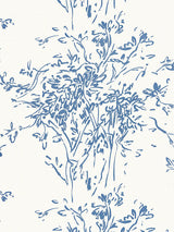 Hinson Kurt Delphinium Wallcovering