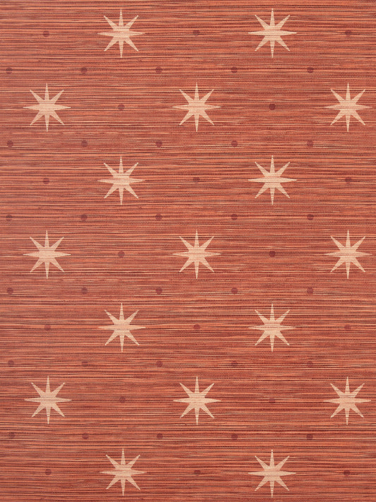 Scalamandre Big Trixie Red Wallcovering