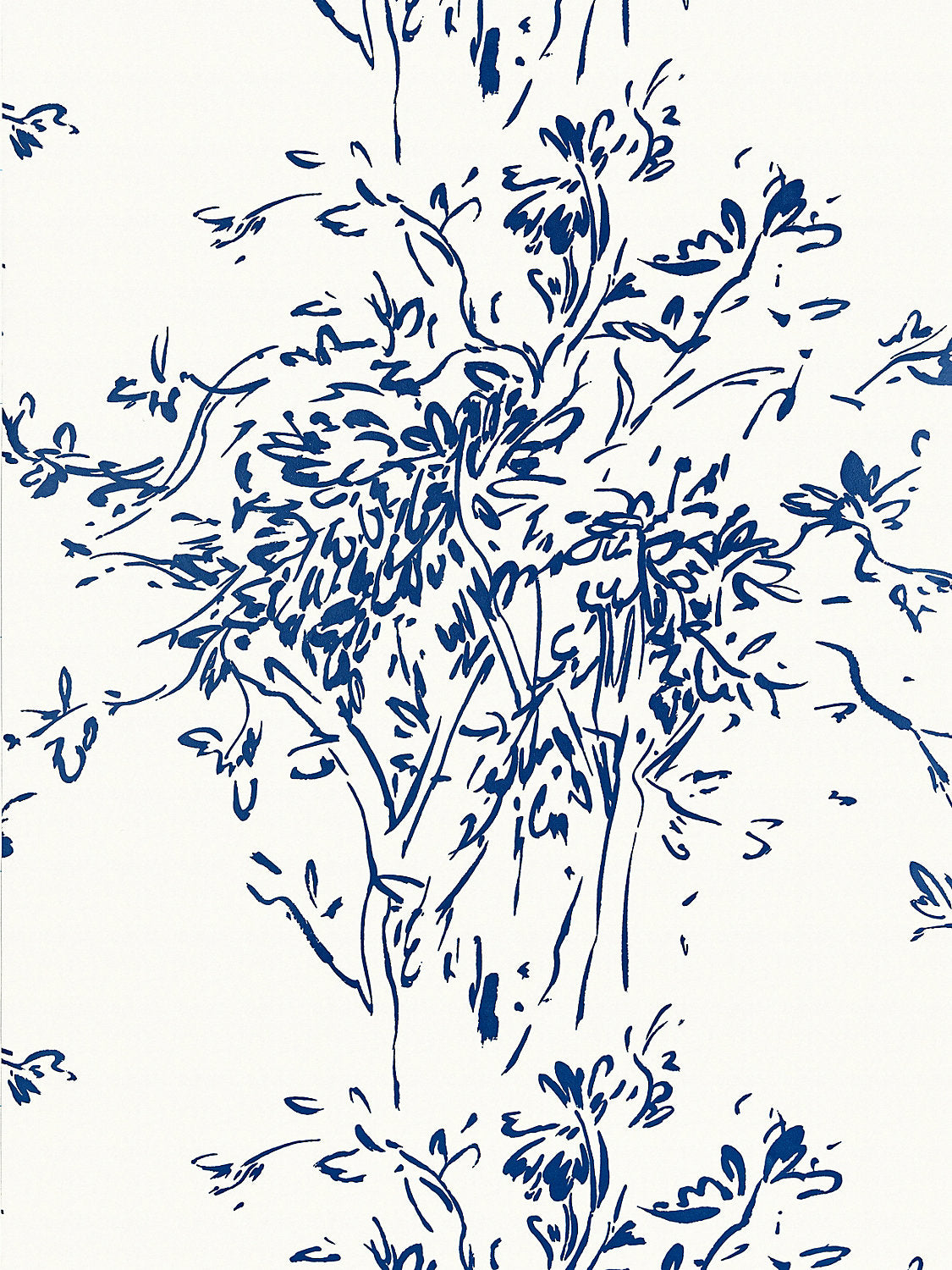 Hinson Kurt Cobalt Wallcovering