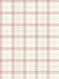 Hinson Ezra Plaid Strawberry Wallcovering