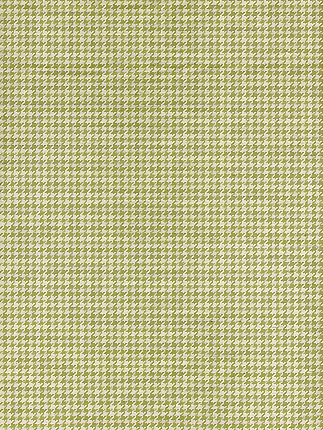 Scalamandre Houndstooth Sisal Moss Wallcovering