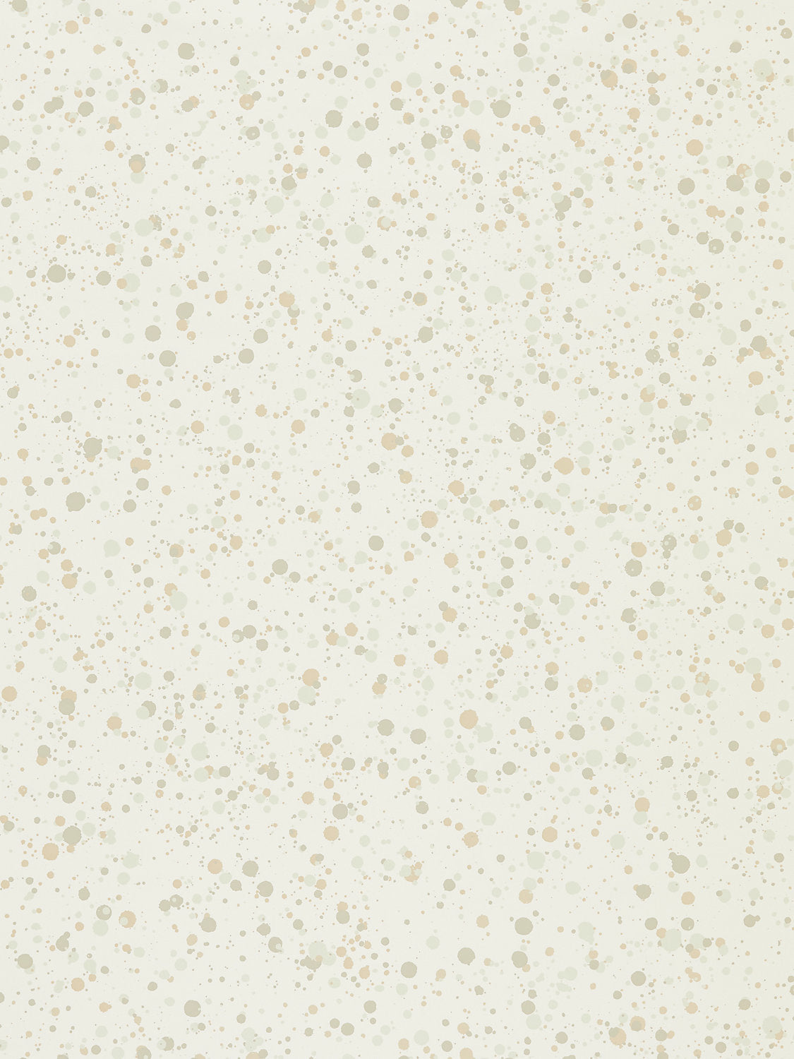 Hinson Spatter Beige on White Wallcovering