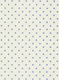 Hinson Trixie Blue & Gold on White Wallcovering