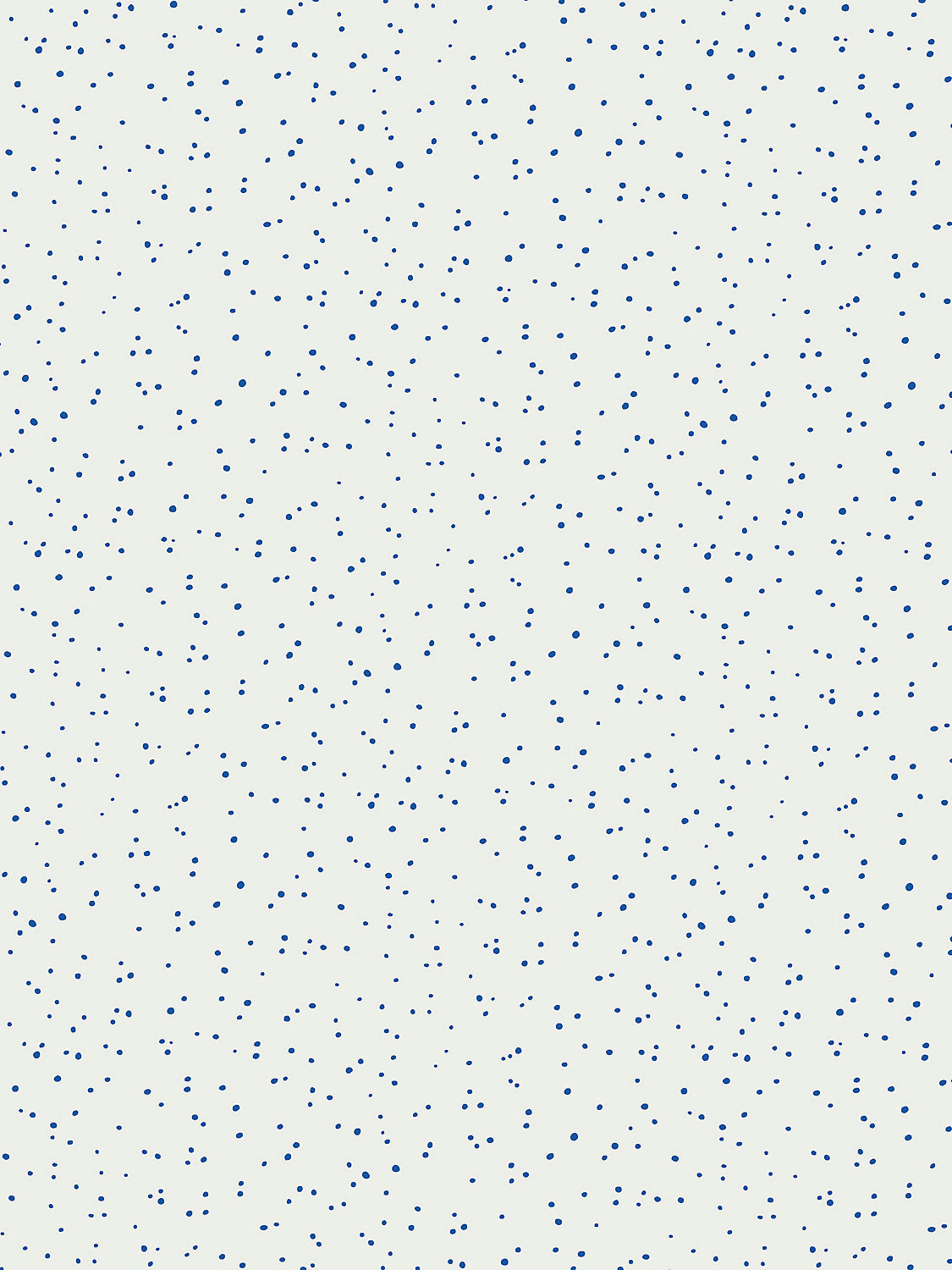 Hinson Van Blue on White Wallcovering
