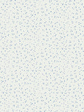 Hinson Van Blue on White Wallcovering