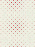 Hinson Trixie Red & Black on White Wallcovering