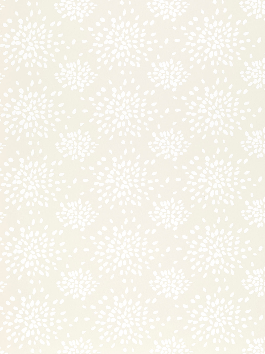Hinson Fireworks White on Off-White Wallcovering
