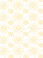 Hinson Fireworks Yellow on White Wallcovering