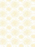 Hinson Fireworks Yellow on White Wallcovering