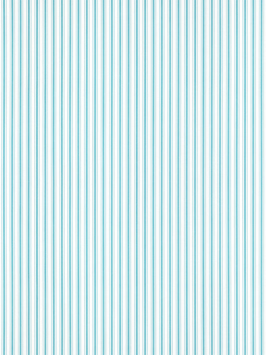 Hinson Johnson Stripe Turquoise Wallcovering